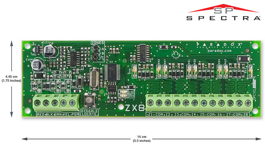 PA5380 PARADOX 8 ZONE EXPANSION MODEL