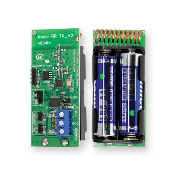 SHERLO PIR-TX_V2 2Ch TRANSMITTER FOR BATTERY POWERED PIR’s
