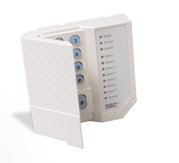 22PC1555RKW DSC 8 Zone Keypad