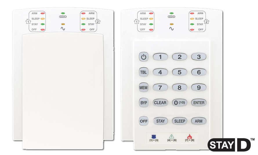 PA3840 Paradox K10V 10 Zone Hardwired LED Keypad Module
