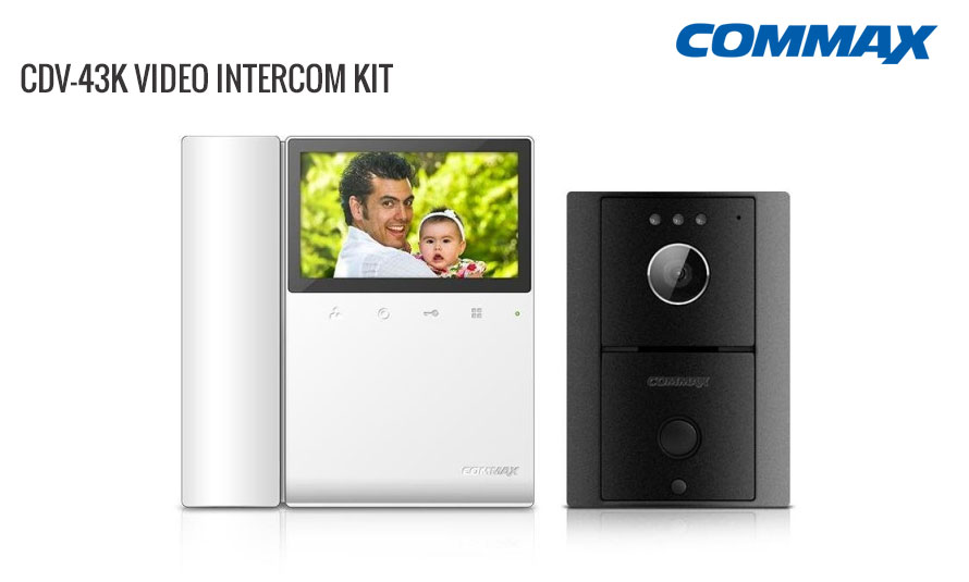 Commax CDV-43K Video Intercom Kit