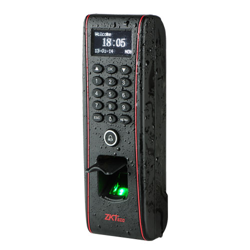 ZK F17 IP66 1500 Outdoor Fingerprint Reader RFID & PIN