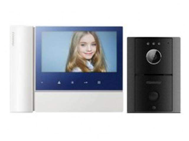 COMMAX CDV-70N 7" LED TOUCH BUTTON KIT PLUS DRC-4L GATE STATION