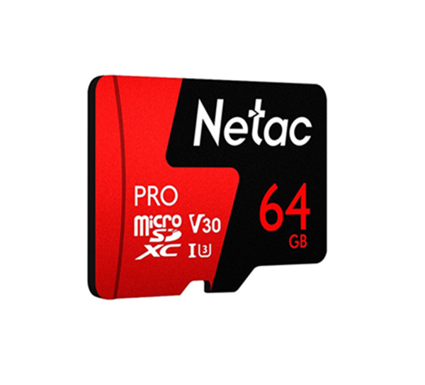 NETAC 64GB MICRO SD CARD & ADAPTOR