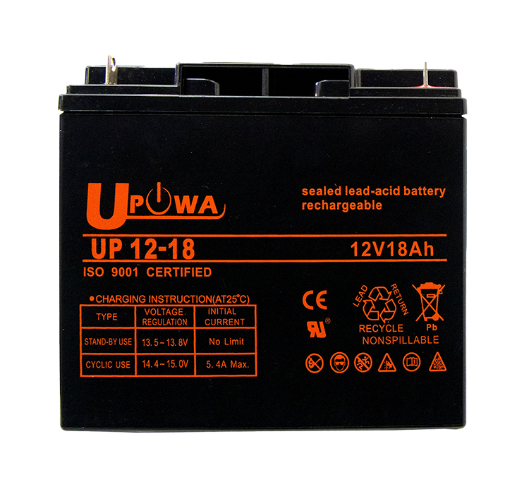 UPOWA UP12-18 (12v18AH) Lead Acid Battery