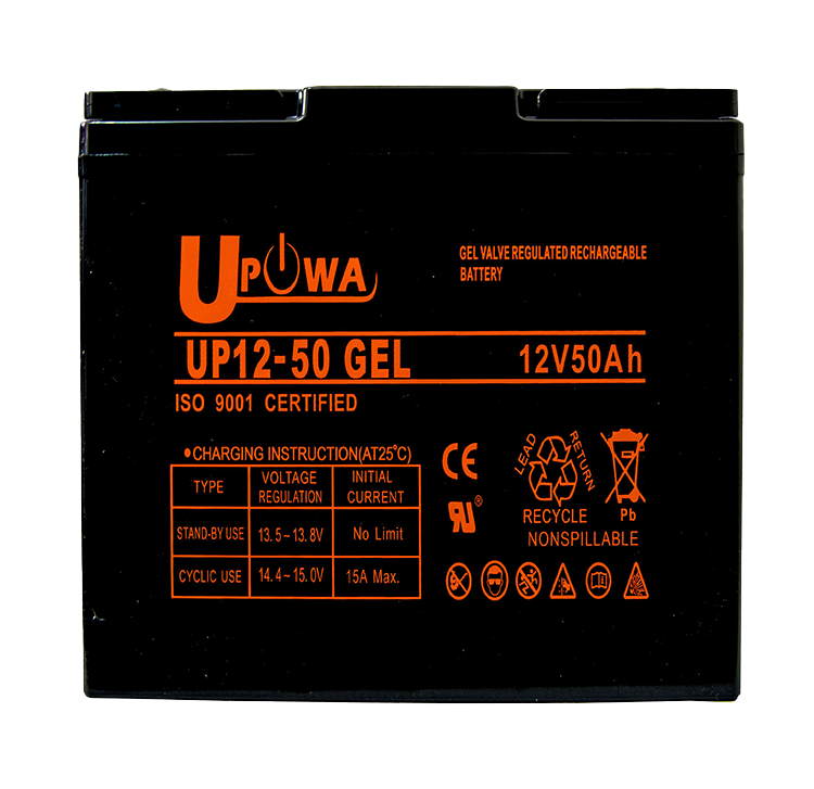 UPOWA UP12-50 (12v50AH) Gel Battery