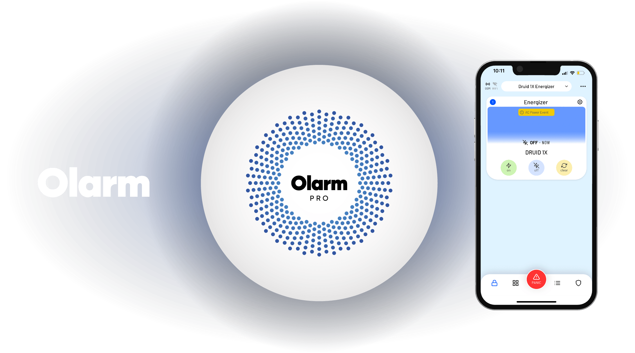 Olarm PRO-GSM and WIFI Nemtek Electric Fence Integration PA8515