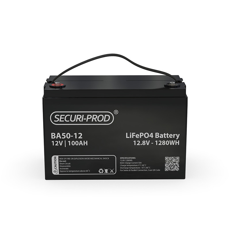 Lithium Battery 12.8V100AH Securi-Prod LiFePo4