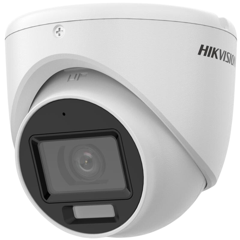 Hikvision DS-2CE76D0T-EXLMF 2MP Smart Hybrid Light Fixed Turret Camera