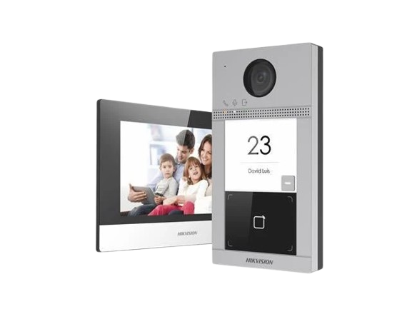 Hikvision DS-KIS604-P IP Video Intercom Kit (no POE)