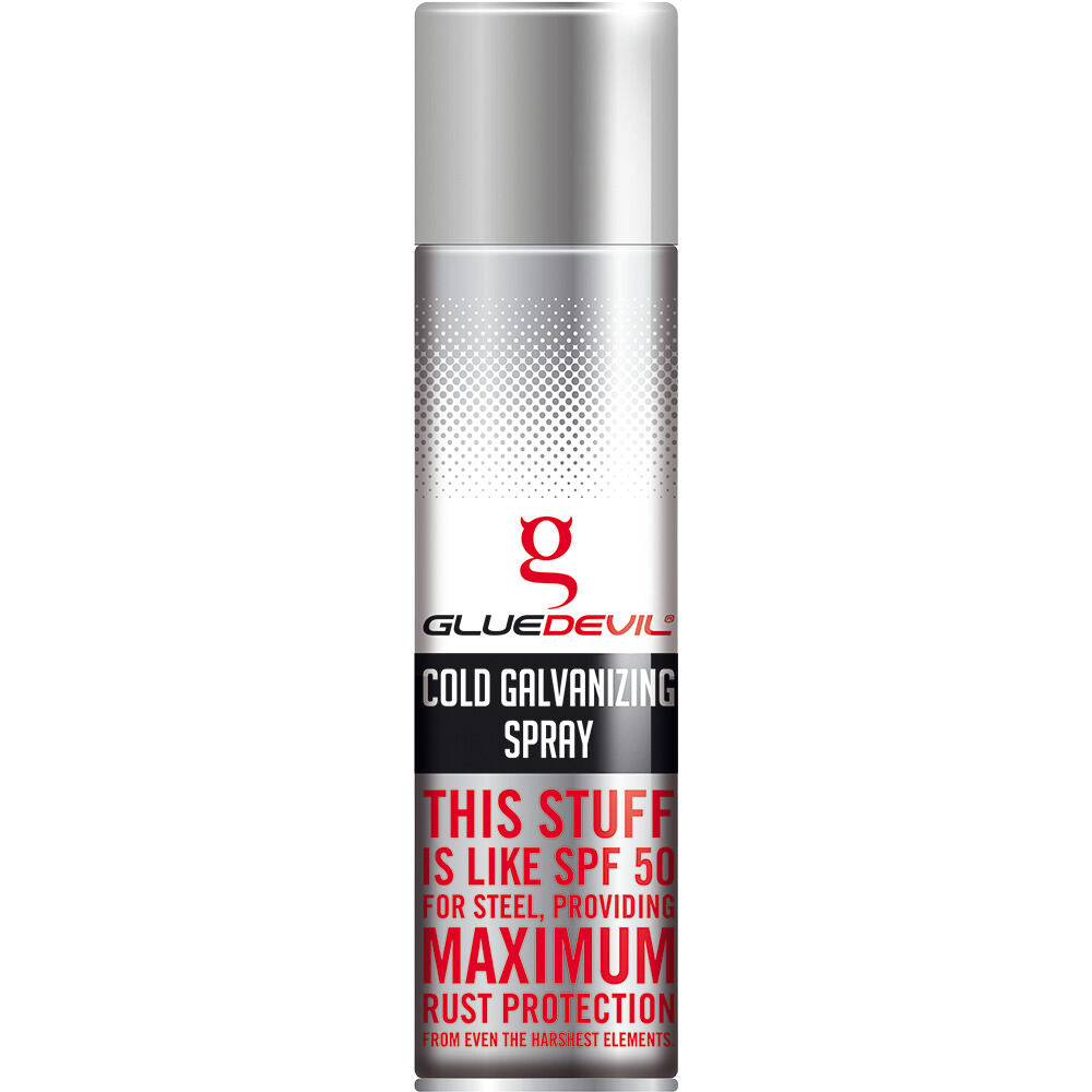 Glue Devil Cold Galvanizing Spray 300ml Aerosol Can