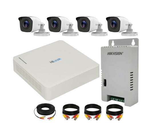 HiLook 4CH Bullet Kit (Code: TR-204K)