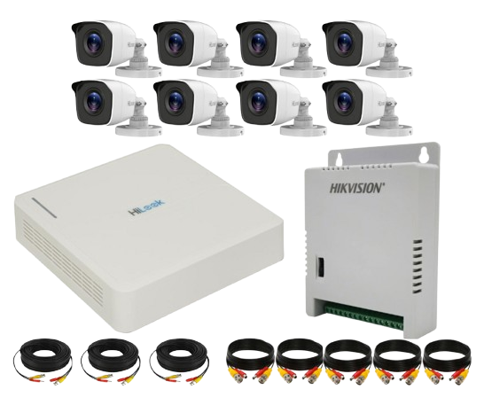 HiLook 8CH Bullet Kit (TR-208K)