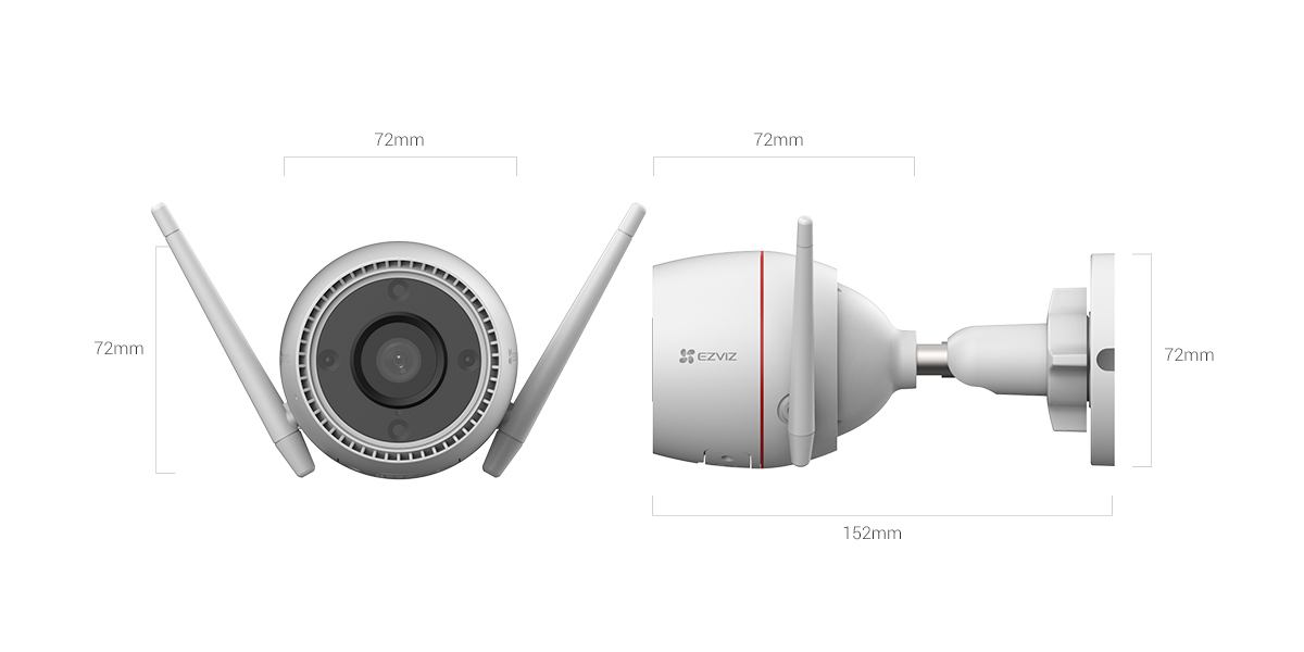 EZVIZ C3TNP OutPro Bullet Camera – 3MP