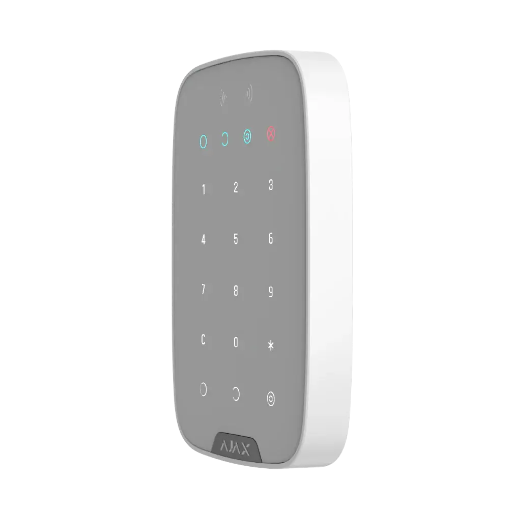 AJAX KeyPad White Wireless Keypad (1938249-12-WH1)