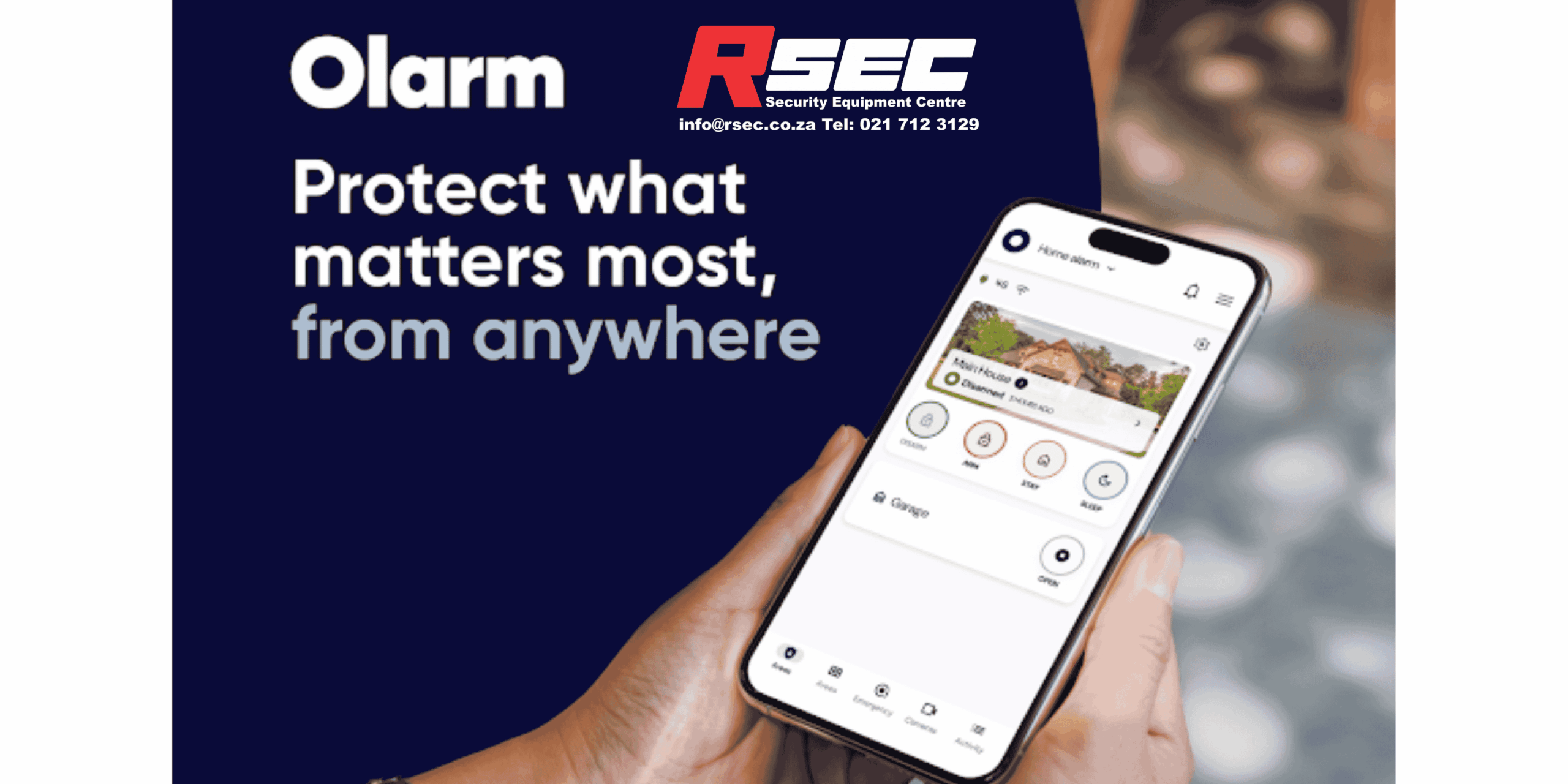 Olarm: your alarm, smarter, safer, always connected
