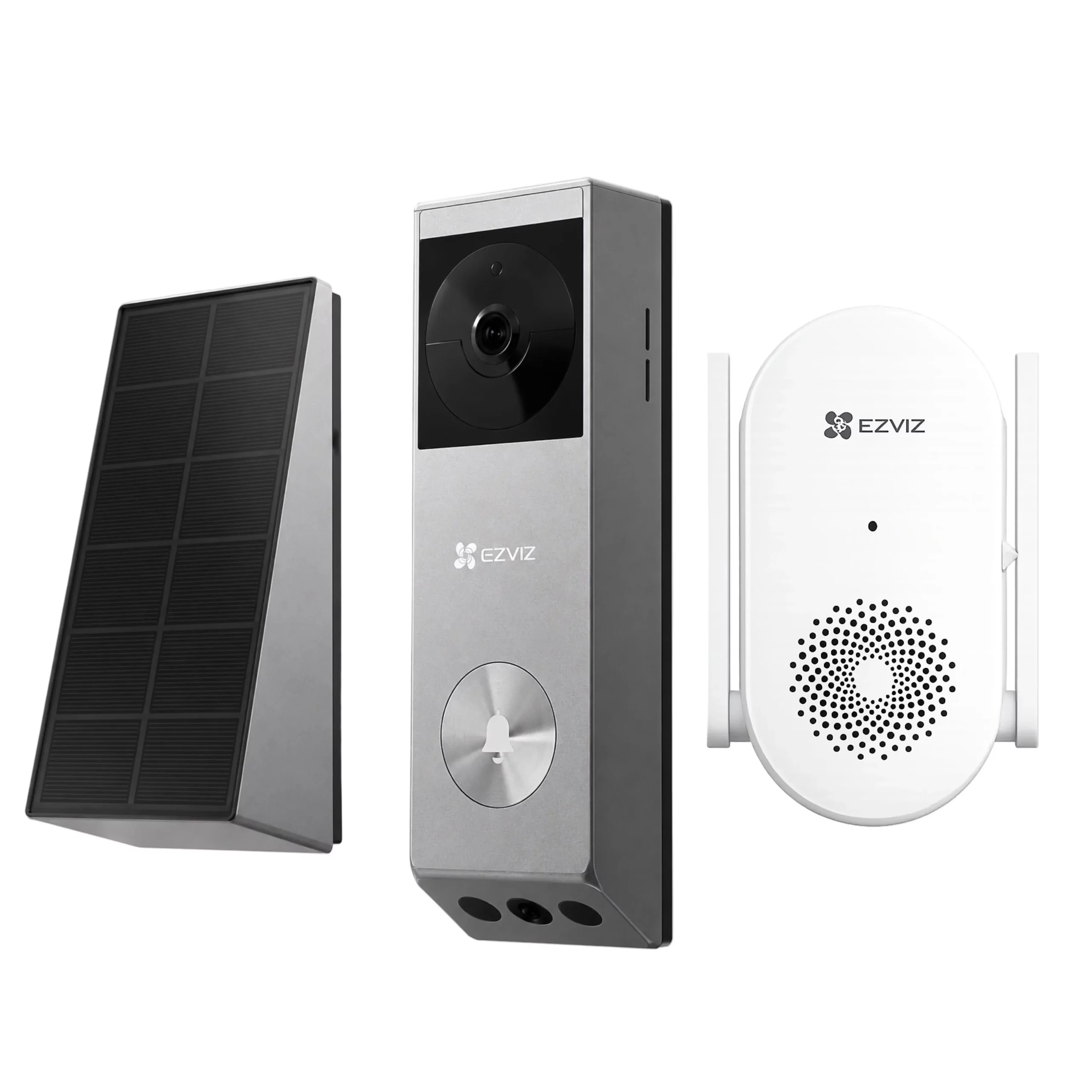 EZVIZ EP3X Pro Kit Solar Doorbell + CH1 Chime (CS-EP3XPRO)