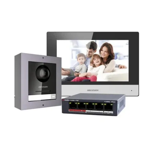 Hikvision DS-KIS602 IP Video Intercom Kit for Villas and Homes